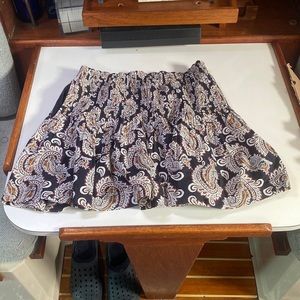 Anthropologie Patterned Skirt